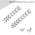 thumbnail image 2 of Pulsera de metal con diamantes de imitación para Fitbit Charge 3/4, color plata, 2 of 3