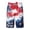 Blue, variant on Venzia Men Big and Tall Swim Trunks, Bathing Suit Boardshorts