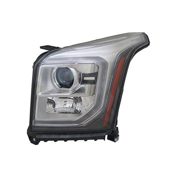 Left Driver Side Headlight Assembly - Compatible with 2015 - 2020 GMC Yukon XL 2016 2017 2018 2019