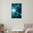 thumbnail image 5 of Cyber Corridor, Digital Pathway, 30x45 cm, 5 of 5