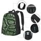 thumbnail image 2 of Fotbe Green Snakeskin Mochila para Hombre y Mujer - Tela Oxford 600D Resistente - Mochila Impermeable de Gran Capacidad para Escuela, Viajes y Senderismo, 2 of 6