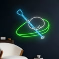 thumbnail image 2 of Handmadetneonsign Avocado Kayak Neon Sign, Kayak Avocado LED Sign, Avocado Kayaking Neon Light, 2 of 5