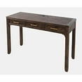 thumbnail image 4 of Jofran Gramercy Mid-Century Modern Chevron Three Drawer USB Charging Desk, 4 of 8