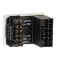 thumbnail image 4 of Adaptador en ángulo de 16 pines Pinto, conector en ángulo de giro en U para tarjeta gráfica, conector macho ATX de 16 pines, adaptador en ángulo de 16 pines para tarjeta gráfica, calidad superior, 4 of 9