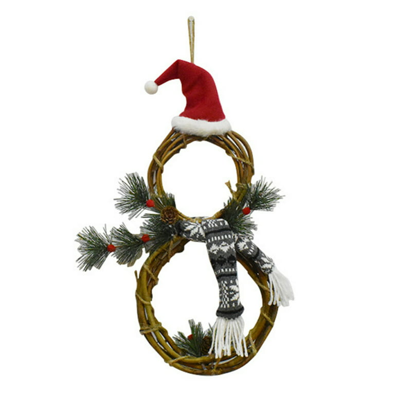 Frogued Christmas Faux Garland Novelty Wreath Versatile Durable Flame  Retardant Long-lasting Festive Staircase Wreath (5m) 
