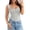 Shallow Flower Grey, variant on MOYIKO Tank Tops for Women Sleeveless Square Neck Ribbed Slim Fitted Summer Trendy T Shirts Basic Tees