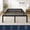 California King, variant on Metal Twin Size Bed Frame - 16 Inch Heavy-Duty Platform Bed Frame, No Box Spring Needed, Easy Assembly, Noise-Free, Sturdy Mattress Foundation with Underbed Storage Space