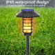 thumbnail image 5 of Lámpara de llama para césped solar LED para exteriores, jardín, patio, paisaje, iluminación dinámica, decoración ligera, S Vogacara HA001455-02B, 5 of 7