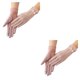 thumbnail image 4 of Qarigey Guantes de conducción Diseño antideslizante Malla Pantalla táctil Mujeres elegantes Mitones Accesorios de verano para montar Type1 NO1, 4 of 6