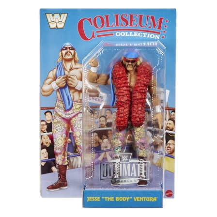 Jesse Ventura - Coliseum Collection WWE Ultimate Edition Ringside Exclusive (JKD13) Mattel WWE Toy Wrestling Action Figure