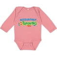 thumbnail image 3 of Inktastic Accountant in Training Accounting Boys or Girls Long Sleeve Baby Bodysuit, 3 of 5