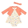 thumbnail image 1 of Conjunto Carter's Niña 18 M con Diseño Floreado con Broches Multicolor 3 Piezas, 1 of 4