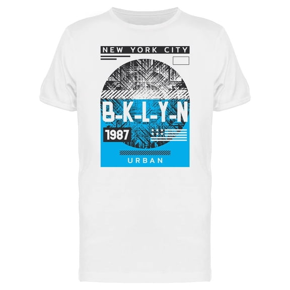Urban Brooklyn Grunge Tee Men's -Image by Shutterstock