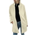 thumbnail image 2 of PVCS Manteau d'Hiver Chaud pour Femmes Manches Longues en Peluche, 2 of 6