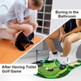thumbnail image 7 of XDDST ToiletGolf Game Funny Gifts for Men Golf Gifts for Men Funny White Elephant Gifts for Adults Bathroom GolfGag Gifts for Adults Cool Dad Gifts for Husband, 7 of 7