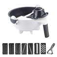 thumbnail image 1 of Bowl Colador Giratorio con Rallador Desmontable Gris Oscuro, 1 of 5