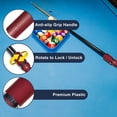 thumbnail image 4 of Billiard Pool Cue Extender Lengthener Light Weight Pool Billiards Cue Butt End Extender Billiards Accessories, 4 of 8
