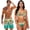 Boho Ethnic Palm, variant on Couple Swimsuits Matching Set Fun Skeleton Swimsuit Women 2 Piece Bikini Mens Bathing Suits Board Shorts Halter String Triangle Top with Cheeky Bikini Bottom Couples Bathing Suits