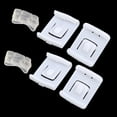 thumbnail image 6 of 2 Set 6 Piece Suit for Seat Buckle Clip Runner Guide For V.for W. GOLF MK1 MK2 M, 6 of 7