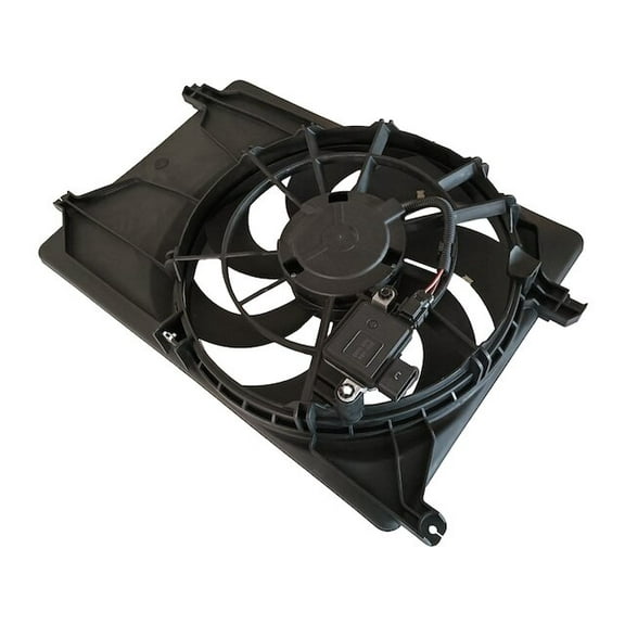 Radiator Fan Assembly - Compatible with 2017 - 2022 Kia Sportage 2018 2019 2020 2021