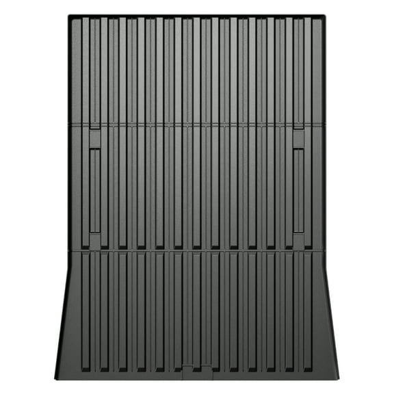 Ikon Motorsports TPE Truck Bed Mat for 2023-2024 Tesla Cybertruck, Custom Fit Heavy Duty Rear Cargo Trunk Tray Protector Liner 1PC Black