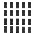 thumbnail image 2 of 20pcs Blocs de Taraudage Outil d'Installation de Sol pour Stratifié de Carreaux, 2 of 8