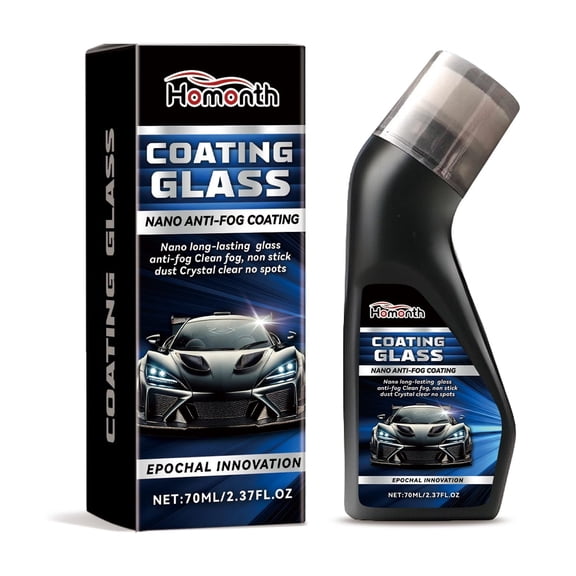 Windshield Protective Coating Treatment - Water Repellent & Decontamination Formula for Automotive Glass