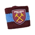 thumbnail image 3 of West Ham United FC  Adult Crest Cotton Wristband (Pack of 2), 3 of 4