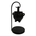 thumbnail image 2 of Wicca Witchcraft Hanging Ceramic Black Cauldron Essential Oil Burner Warmer, 2 of 9