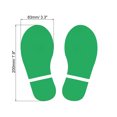 thumbnail image 2 of Unique Bargains Footprint Sticker Shoes Decal Sign for Class Decor Green 8x3.3", 2 of 6