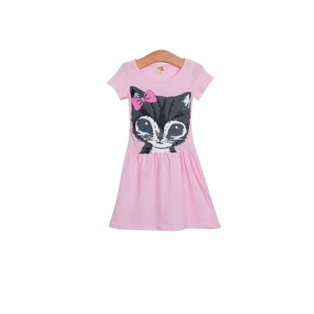 

Baby Kids Girls Dress Toddler Sleeveless Princess Party Summer Floral Tutu Dress