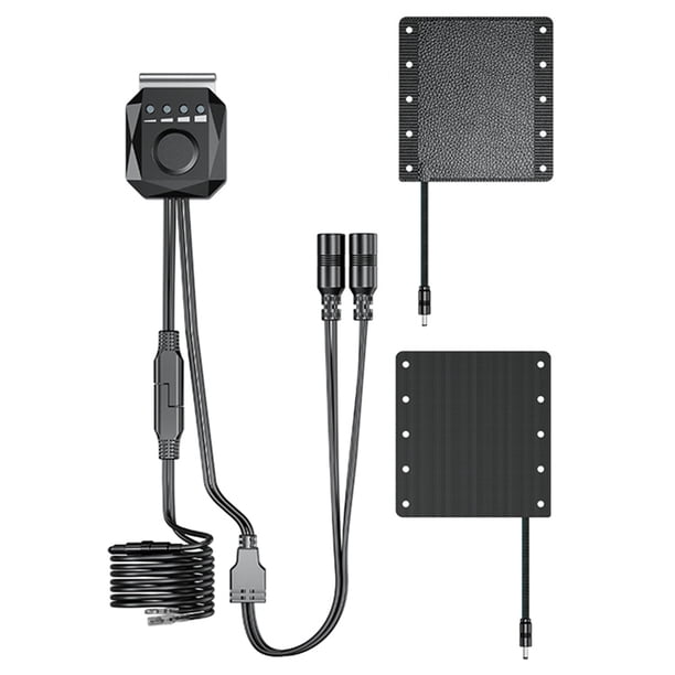 Calentador Manillar Motocicleta Almohadilla Cubierta Agarre Calefactable Impermeable 12V Almohadilla Calefactora para ATV