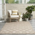thumbnail image 5 of Nourison Easy Care Indoor/Outdoor Natural Beige 5' x 7' Area Rug, (5x7), 5 of 10