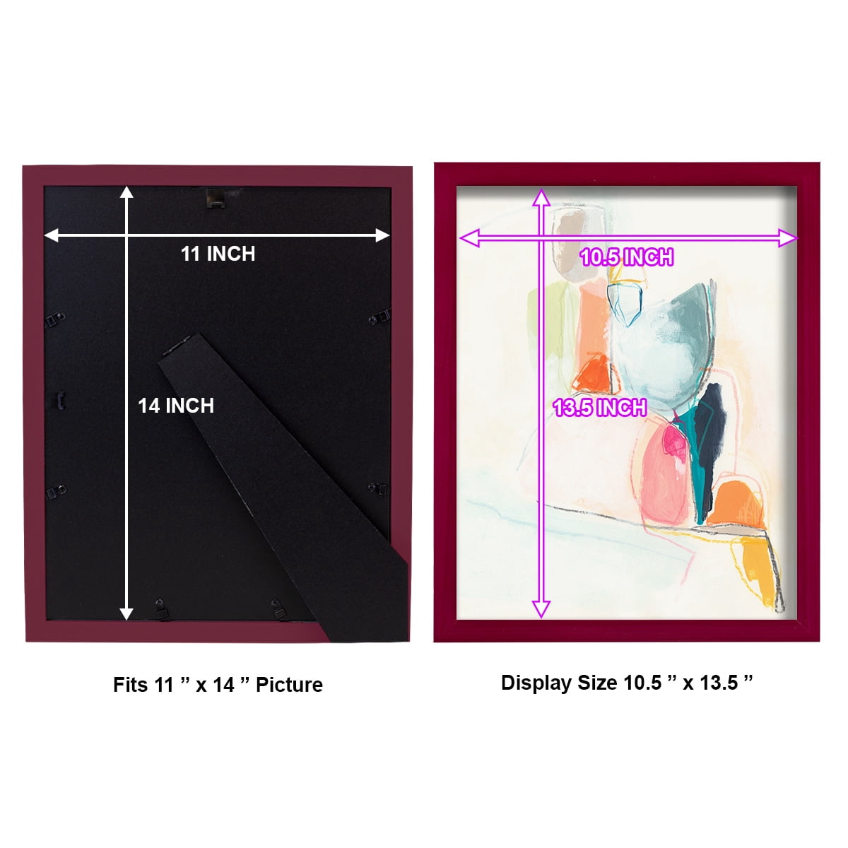 Factotum I -Framed Print w/glass-Cherry Red
