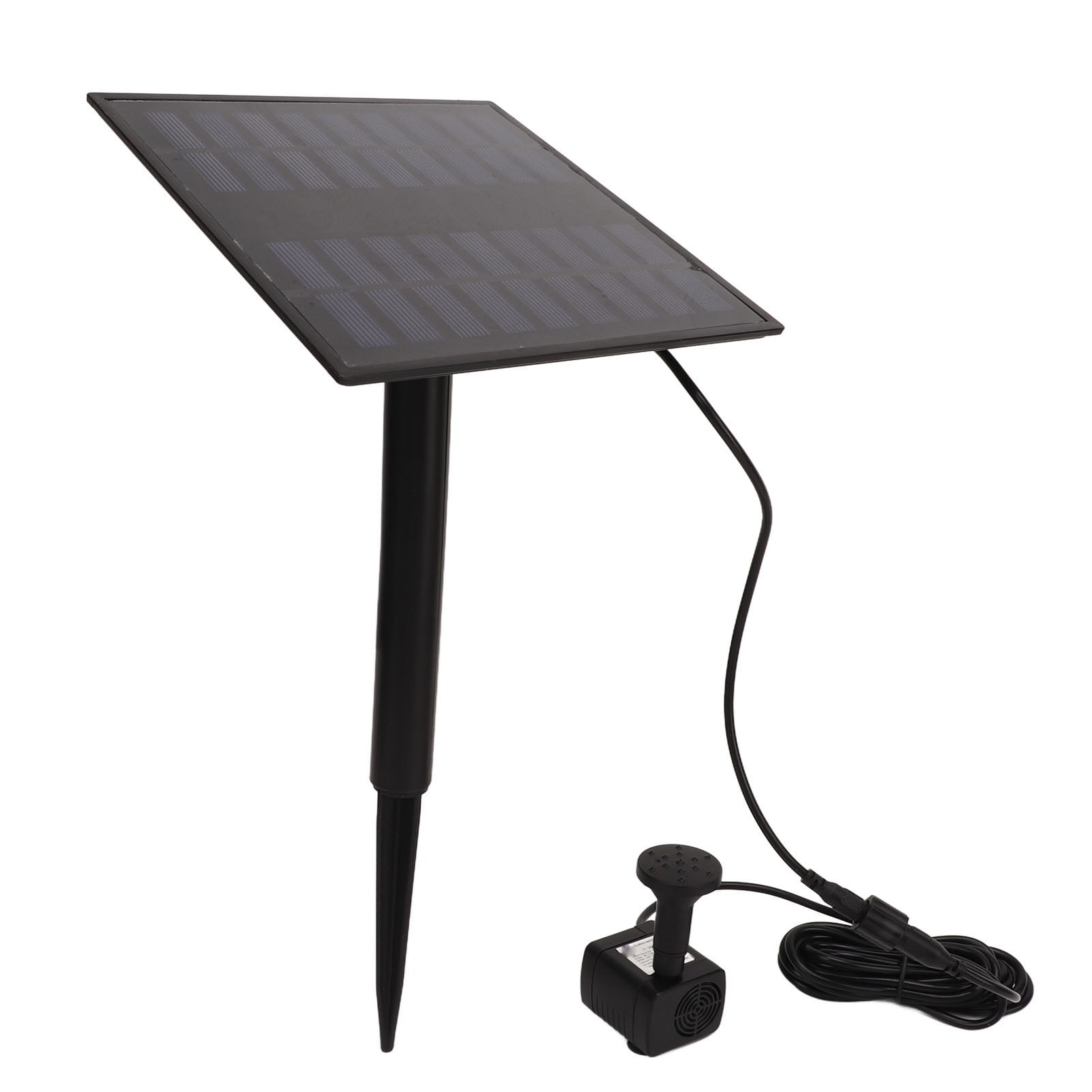 Solar Fountain , Solar Bird Bath Fountain High Conversion Efficiency 1.8W For Pond For Bird Bath