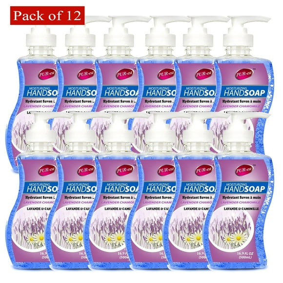 Purest Liquid Hand Soap Lavender Moist 500mlx12