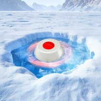 Winter Pool Pond Deicer - Temperature-Controlled Outdoor Icing Remover, US Plug Anti-Freezing Pond Heater, Durable Weather-Resistant Deicer for Outdoor Water, Winter Pond Maintenance, 7.3*2.6in