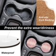 thumbnail image 3 of Posavasos De Cerámica Absorbentes Con Purpurina Rosa Para Coche, Bonitos Y Femeninos, Con Muesca De Dedo Para Mujeres Y Hombres, 2.56 Pulgadas (2 Piezas), 3 of 4
