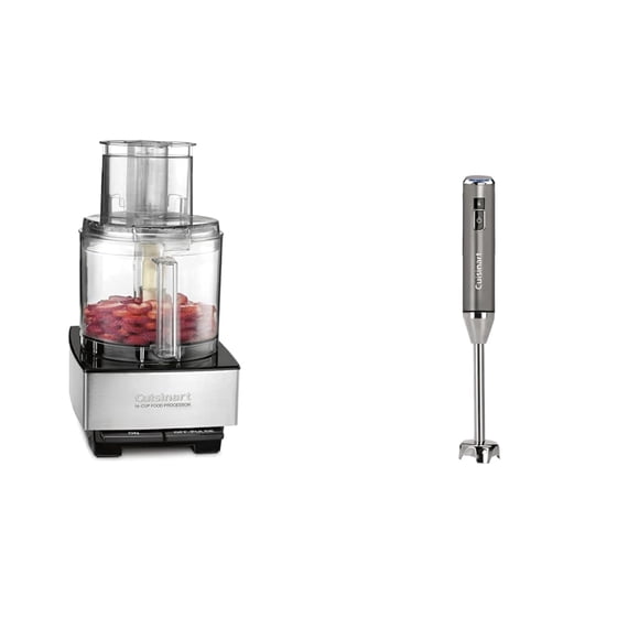 Procesador de alimentos Cuisinart EvolutionX RHB-100 14 tazas gris/negro