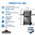 thumbnail image 3 of Le gril Freestyle 365 au propane, 3 of 8