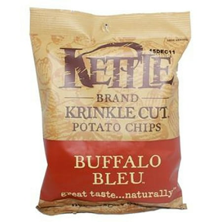 - (8 Pack) Kettle Brand Buffalo Bleu Multipack Krinkle Cut Potato Chips, 2 Oz, 6 Ct
