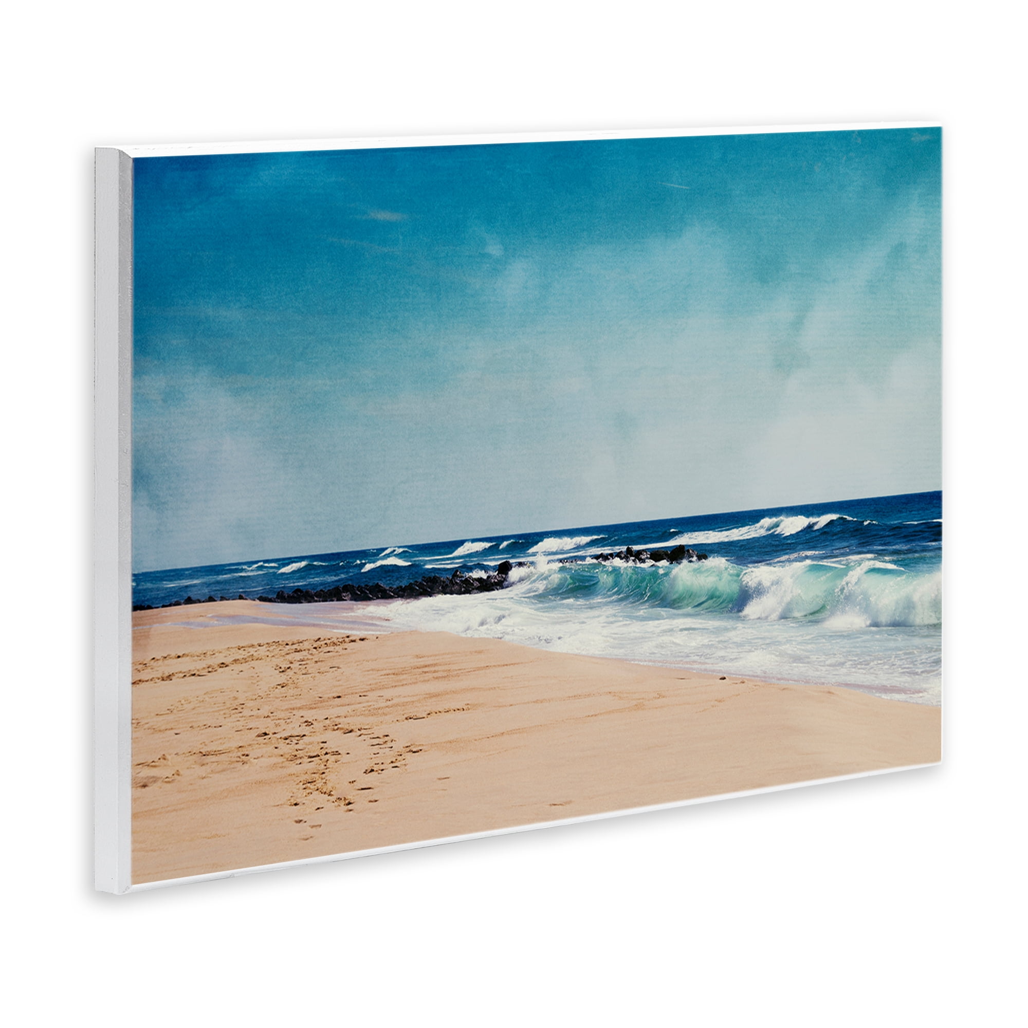 Stupell Industries Atlantic Waves Shoreline Wall Plaque Art, design by Dirk Wüstenhagen