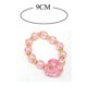 thumbnail image 4 of de plástico hecha a mano para vestido de fiesta de muñecas de 18 '' - de perlas rosadas con percha de rosa Zulema Muñeca Pulsera Rosa, 4 of 8