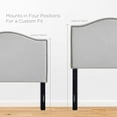 thumbnail image 7 of Modway Curl Twin Nailhead Upholstered Headboard, Multiple Colors, 7 of 7