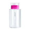 thumbnail image 2 of Xingzhi Distributeur à Pompe Vide Poussoir Récipient de Stockage Rechargeable Flacon Transparent Boîte de Manucure Rose Rouge 100ml 1Ensemble, 2 of 6