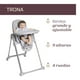 thumbnail image 2 of Chicco Silla Polly Armonia Highchair Scandinavian, 2 of 18