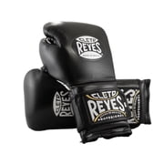 Cleto Reyes Training Gloves with Hook and Loop Closure for Men and Women (18oz, Black)