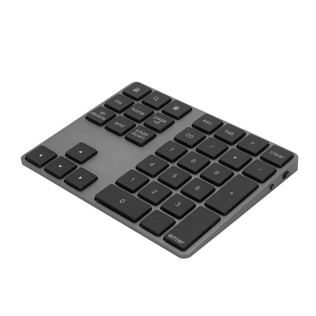 Mecanografíe el teclado de C, teclado numérico inalámbrico BT BT Teclas del teclado Experiencia incomparable del teclado