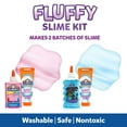 thumbnail image 3 of Elmer’s Fluffy Slime Kit, Includes Elmer’s Translucent Glue, Elmer’s Glitter Glue, Elmer’s Slime Activator, 4 Count, 3 of 5