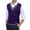 Dark Purple, variant on JTieacloth Casual Pullover Sweater Men's Sweater Vest Slim Fit Casual Knit Sleeveless Pullover Warm Winter Layering Stretchable Comfortable Lightweight Soft Yarn Crew Neck(Green)